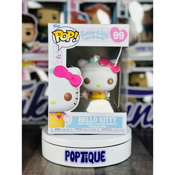 Hello Kitty and Friends Hello Kitty (Ice Cream) Funko Pop! #99 - Picture 1 of 6